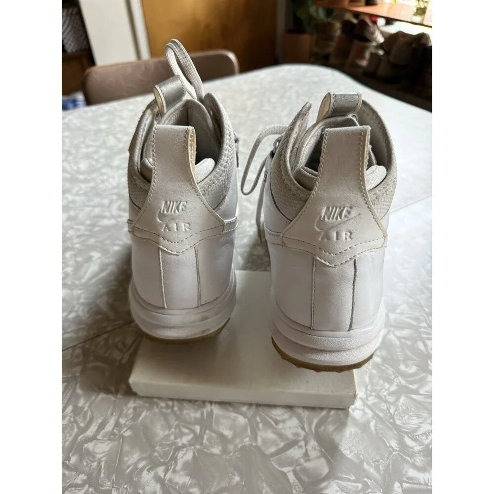 Size 11 - Nike Lunar Force 1 Duckboot Triple White